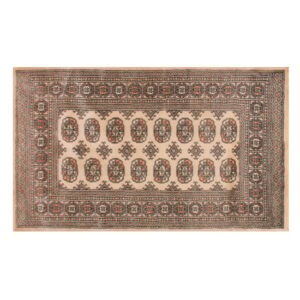 Bokhara 90x150cm Hand-Knotted Wool Rug In Beige